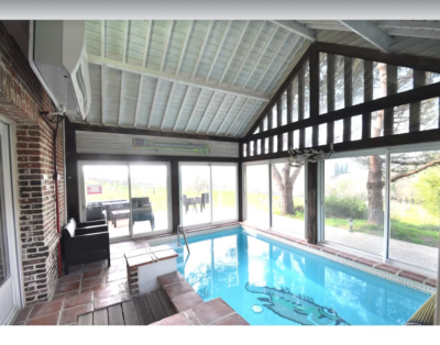 Villa, Private Heated Pool with Sauna Without Vis a Vis in Calvados